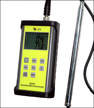 熱線/轉輪兩用風速計/風速儀/風速測量儀