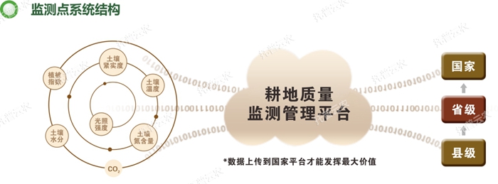 耕地質量監測點系統結構