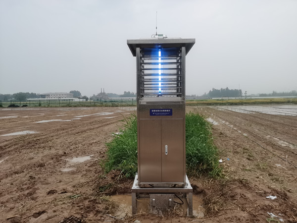 布設于試驗點的智能蟲情測報